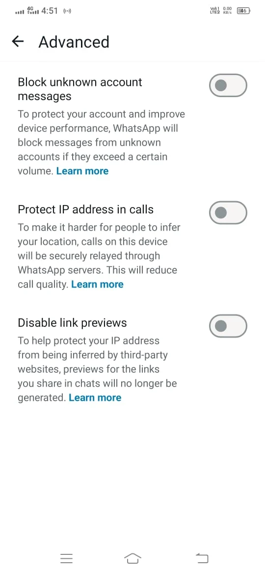 Message Formatting GB WhatsApp screenshot