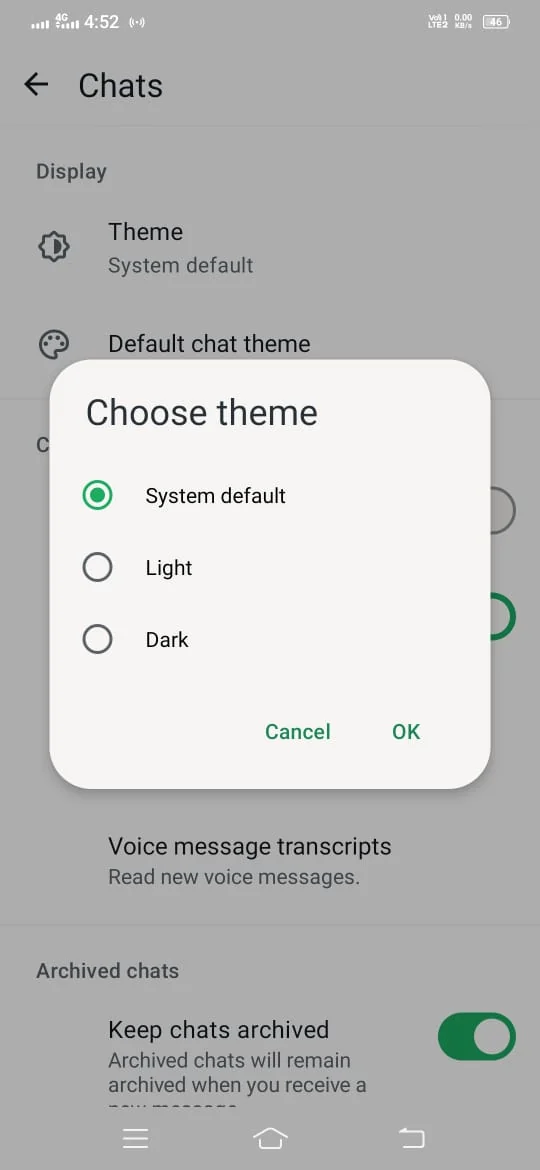 Status Privacy GB WhatsApp screenshot