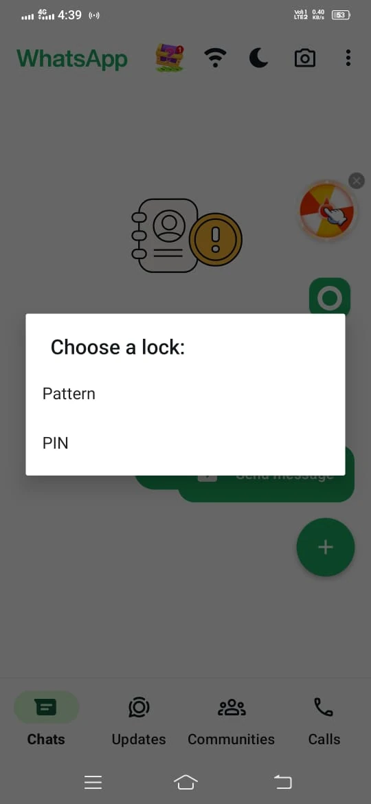 Hide Online Status GB WhatsApp screenshot