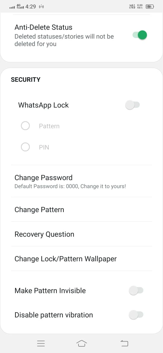 High-Quality Media GB WhatsApp screenshot