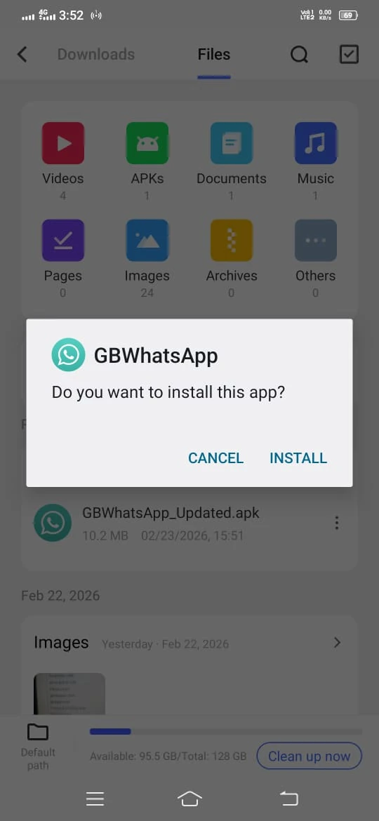 Advanced Notifications GB WhatsApp screenshot